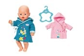 Dukker & Tilbehør - Baby Born Bathrobes 43cm - 827505