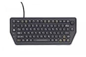 Tastatur - Gamber-Johnson LLC iKey Mobile Backlit Keyboard with Force Sensing Resistor - Tastatur - Engelsk (USA) - Svart - 7300-0171