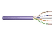 Nettverkskabel - DIGITUS CAT 6 U-UTP Installation Cable - 100m - Purpur - 100m - DK-1613-VH-1
