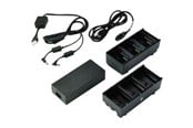 Bærbar PC - Lader - Zebra 3-Slot Battery Charger Connected via Y Cable - SAC-MPP-6BCHUK1-01
