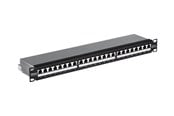 Tilbehør - TRENDnet TC-P24C6AS 24-port Cat6A Shielded 1U Patch Panel - TC-P24C6AS