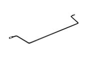 Rackskap - StarTech.com Horizontal Cable Lacing Bars with 4 in. Offset for Racks - rack cable management lacing bar - 1U - CMLB104