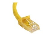 Nettverkskabel - StarTech.com 5m Yellow Cat6 / Cat 6 Snagless Ethernet Patch Cable 5 m - network cable - 5 m - yellow - Gul - 5m - N6PATC5MYL