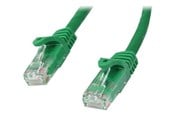Nettverkskabel - StarTech.com 10m Green Cat6 / Cat 6 Snagless Patch Cable 10 m - patch cable - 10 m - green - Grønn - 10m - N6PATC10MGN