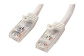 Nettverkskabel - StarTech.com 7m White Cat6 / Cat 6 Snagless Patch Cable 7 m - patch cable - 7 m - white - Hvit - 7m - N6PATC7MWH