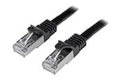 Nettverkskabel - StarTech.com 5m Black Cat6 / Cat 6 Shielded (SFTP) Patch Cable 5 m - patch cable - 5 m - black - Svart - 5m - N6SPAT5MBK
