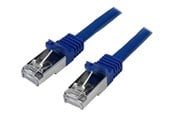 Nettverkskabel - StarTech.com 5m Blue Cat6 / Cat 6 Shielded (SFTP) Patch Cable 5 m - patch cable - 5 m - blue - Blå - 5m - N6SPAT5MBL