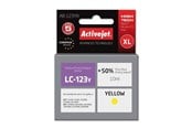 Printertilbehør blekk/toner - ActiveJet Tusz Activejet AB-123YN (zamiennik Brother LC123Y/ - AB-123YN
