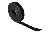 Kabelordner/Kabelstrømpe - LogiLink - Cable Strap Velcro Tape 10m Black - KAB0055