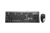 Tastatur - A4Tech KM-72620D - Tastatur & Mussett - Engelsk (USA) - Svart - A4TKLA43774