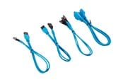 Kabinett-tilbehør - Corsair Premium Sleeved Front Panel Extension Kit 30cm - Blå - CC-8900247