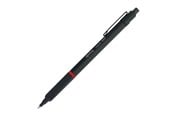 Skrive- & Tegneverktøy - Rotring Rapid Pro Retractable Ballpoint Technical Drawing Pen | Medium Point | Blue Ink | Black Full-Metal Body - 1904292