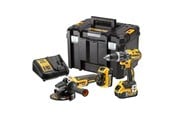 Verktøy - Dewalt 18V XR Brushless Twin Kit - 2 x 5Ah - DCK2080P2T-QW