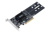 Harddisk - Tilbehør - Synology M2D18 - storage bay adapter - M.2 Card - PCIe 2.0 x8 - M2D18