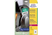 Papir, Fotopapir & Etiketter - Avery Ultra Resistant Outdoor-etiketter, 63,5 x 33,9 mm, 240 Etiketter, Hvit - L7912-10