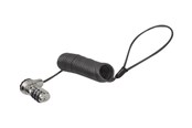 Kabinett tilbehør (kjølepasta mv.) - StarTech.com Laptop Cable Lock - Self-Coiling Cable - 3-Digit Combination - security cable lock - LTLOCK3DCOIL