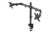 Skjermholder - Deltaco Dual Monitor Desk Mount for 13"-32" screens - Svart - GAM-040