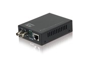 Repeater, forsterkere, bridges og transceivere - LevelOne FVT-2002 J45 to ST Fast Ethernet Media Converter Multi-Mode Fiber 1310nm 2km - FVT-2002