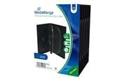 Lagrings-tilbehør - MediaRange DVD Case - media storage box - BOX35-5