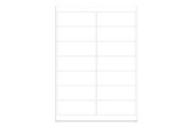 Papir, Fotopapir & Etiketter - MediaRange - multi-purpose labels - 700 label(s) - 99.1 x 38.1 mm - MRINK146