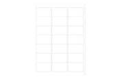 Papir, Fotopapir & Etiketter - MediaRange - multi-purpose labels - 1050 label(s) - 63.5 x 38.1 mm - MRINK148