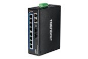 Switch/splitter - TRENDnet TI-G102 10-Port Hardened Industrial Gigabit DIN-Rail Switch - TI-G102