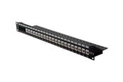 Tilbehør - Roline 19''KeystPanel C5/C6. 24xSTP blank. blk - 26.11.0360