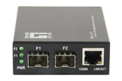 Repeater, forsterkere, bridges og transceivere - LevelOne GVT-2011 - fibre media converter - 10Mb LAN 100Mb LAN GigE - GVT-2011