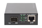 Repeater, forsterkere, bridges og transceivere - DIGITUS Gigabit PoE Media Converter - DN-82140