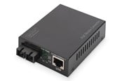 Repeater, forsterkere, bridges og transceivere - DIGITUS Ethernet PoE+ Media Converter - DN-82150