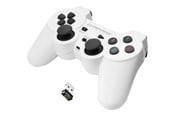 Spill - Tilbehør - Esperanza Wireless GamePad PS3/PC USB Gladiator White - Wireless Controller - PC - EGG108W