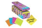 Skrivebordstilbehør - 3M Post-it Super Sticky 76x76mm 24x 90 Sheets Assorted - 7100079739