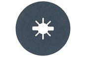 Vinkelsliper - Bosch X-LOCK-fiberslipeskiver, Ø125 mm, G 120, R574, Best for Metal, 1 stk. D= 125 mm, G= 120 - 2608619164
