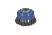 Vinkelsliper - Bosch X-LOCK-koppbørste, vridd, 75, stål 75 mm, 0,35 mm, X-LOCK - 2608620726