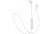 Hodetelefoner - JVC Wireless In Ear Headphones with Remote and Mic - White - JVC HA-FX9BTWE