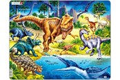 Puslespill - Larsen Puzzles Dinosaurs from the Cretaceous period. - LA-NB3