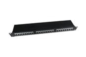 Tilbehør - Gembird NPP-C524-002 - patch panel with cable management - 1U - 19" - NPP-C524-002