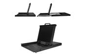 KVM-switch - StarTech.com Rackmount KVM Console - 8 Ports with 17" LCD Monitor - KVM console - RKCONS1708K