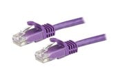 Nettverkskabel - StarTech.com Purple Cat6 / Cat 6 Snagless Ethernet Patch Cable 3 m - network cable - 3 m - purple - Purpur - 3m - N6PATC3MPL