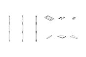 Veggmontering, AV-braketter & AV-møbler - Samsung Frame Kit - Max - recommended for - VG-LFH15FWA/EN
