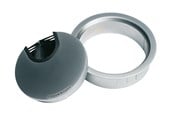 Skuffer & samleskinne kanaler - Thorsman Cable grommet cbl-g1 ø65 mm aluminium - 5873620