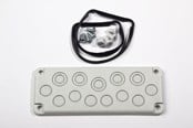 Switchboxes og skap - FIBOX Flange set mb 10889-pm size 2 8xm20+5xm16/26 - 2550404