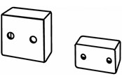 Skuffer & samleskinne kanaler - Wibe End plug 28e plastic - 709021