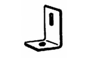 Skuffer & samleskinne kanaler - Wibe Angle bracket 5l hdg - 731791