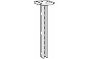 Skuffer & samleskinne kanaler - Wibe Vertical piece 20/1000 hdg - 715725