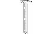 Skuffer & samleskinne kanaler - Wibe Vertical piece 20/1500 hdg - 715726