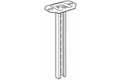 Skuffer & samleskinne kanaler - Wibe Vertical piece 2f/505 hdg - 717198