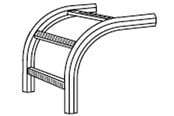 Skuffer & samleskinne kanaler - Wibe Vertical riser 18/500 hdg - 718181