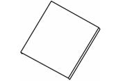 Skuffer & samleskinne kanaler - Wibe Cover internal bend 90 200mm - CSU30232002