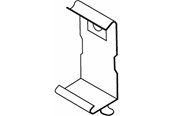 Skuffer & samleskinne kanaler - Wibe Clamp for fixing separation wall - CSU08870500